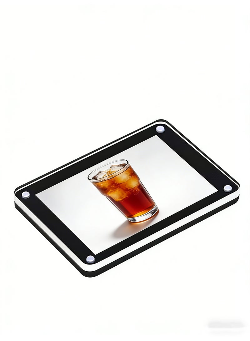 Eckek 5 Pack Acrylic Label Holder Price Tag Displays Sign Holder with 3M Tape Adhesive Wall Mount Sign Stand - Image 2