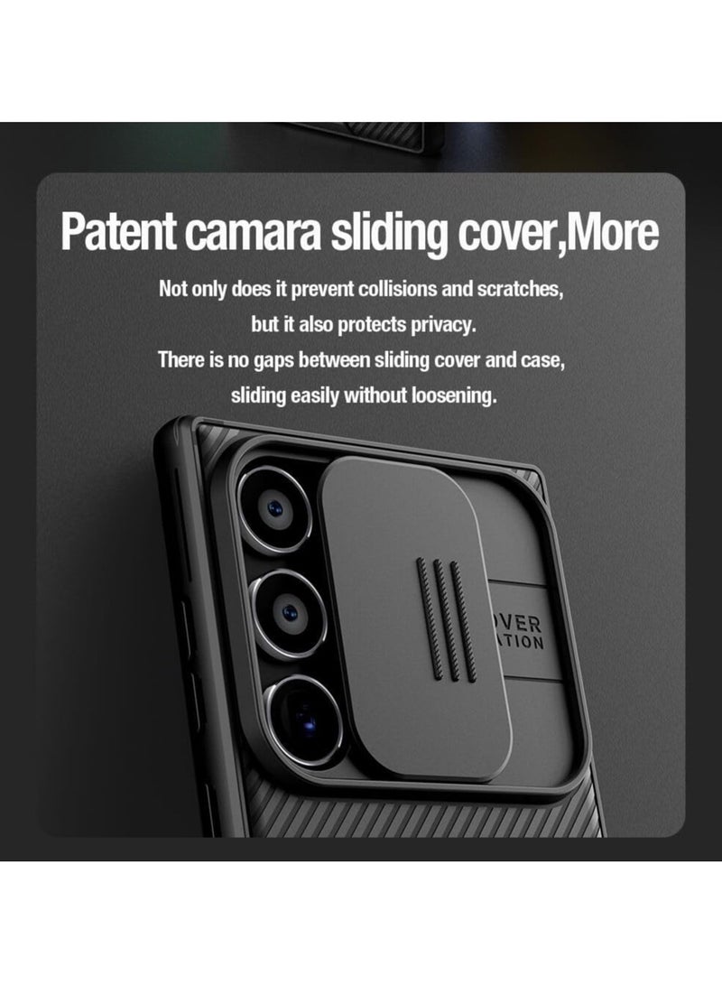 Nillkin Samsung Galaxy S25 Ultra Case Cover  Camshield Pro Case With Slide Camera Lens Protection PC Back  TPU Frame Bumper Protection for Samsung Galaxy S25 Ultra - Image 5