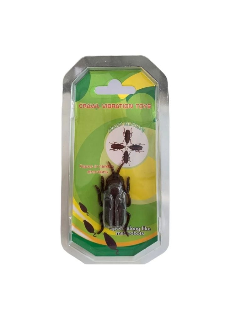 بريميم لعبة الصراصير الزاحفة الكهربائية – لعبة اهتزاز الحشرات للأطفال والكبار. - Image 1