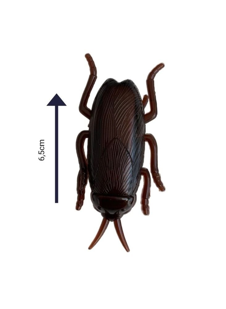 بريميم لعبة الصراصير الزاحفة الكهربائية – لعبة اهتزاز الحشرات للأطفال والكبار. - Image 5
