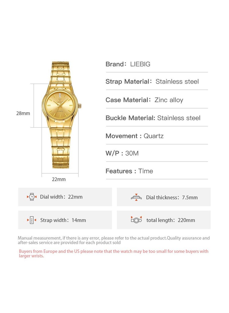 LIEBIG - Women's Quartz Analog Stainless Steel Waterproof Watches for Women Wrist Watch L1023 - Image 1