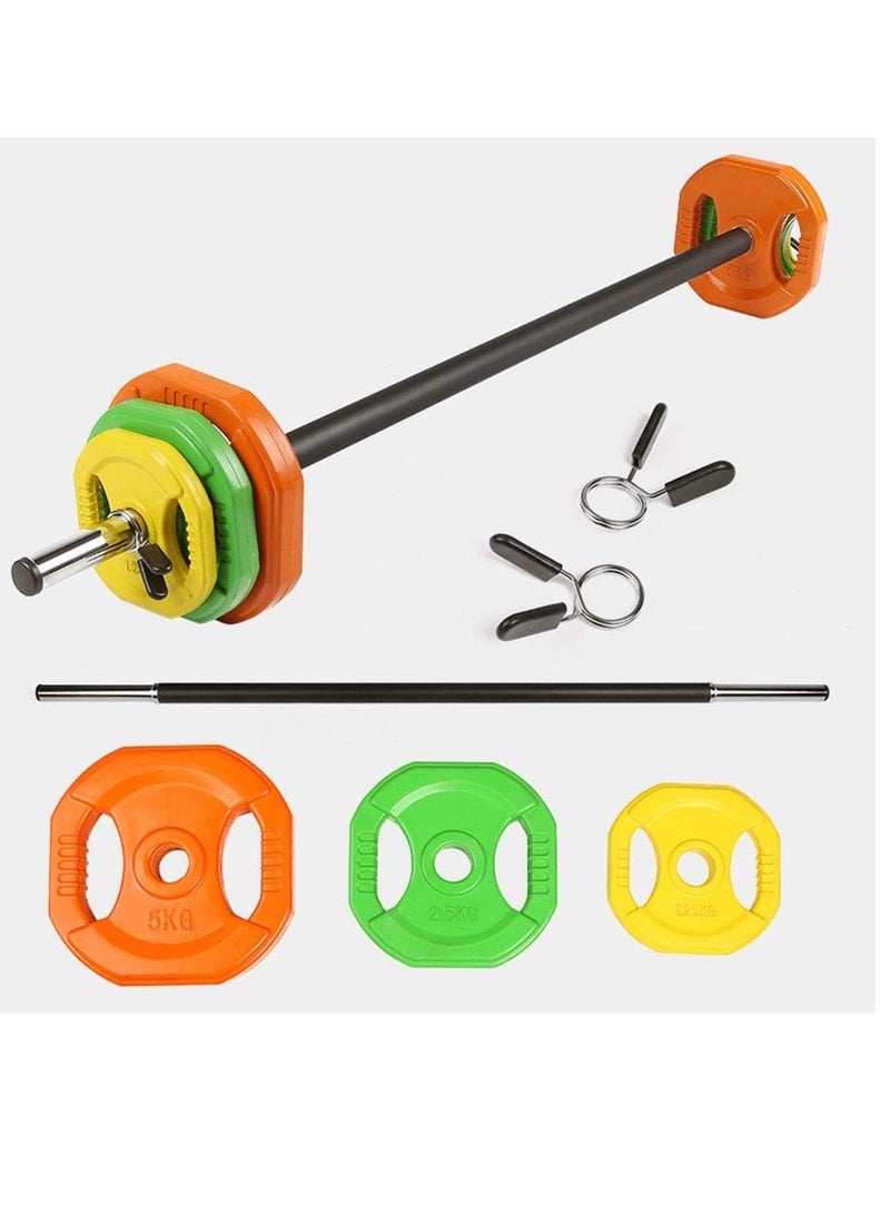 الكوتش مجموعة أوزان الأثقال  17.5كجم أوزان  مجموعة أثقال للتمرين المنزلي  أثقال وأوزان احترافية قابلة للتعديل معدات تدريب القوة - Image 1