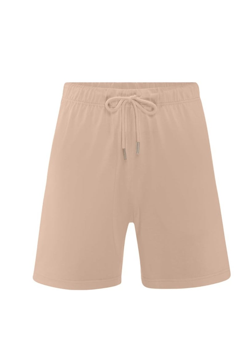 WISHWIND Unisex Casual Drawstring Comfort Lounge Shorts - Light Brown - pzsku/ZB1F7C1EE314483E3B0C6Z/45/1741628655/689ccd57-5a1f-4838-b372-15c551c7a208