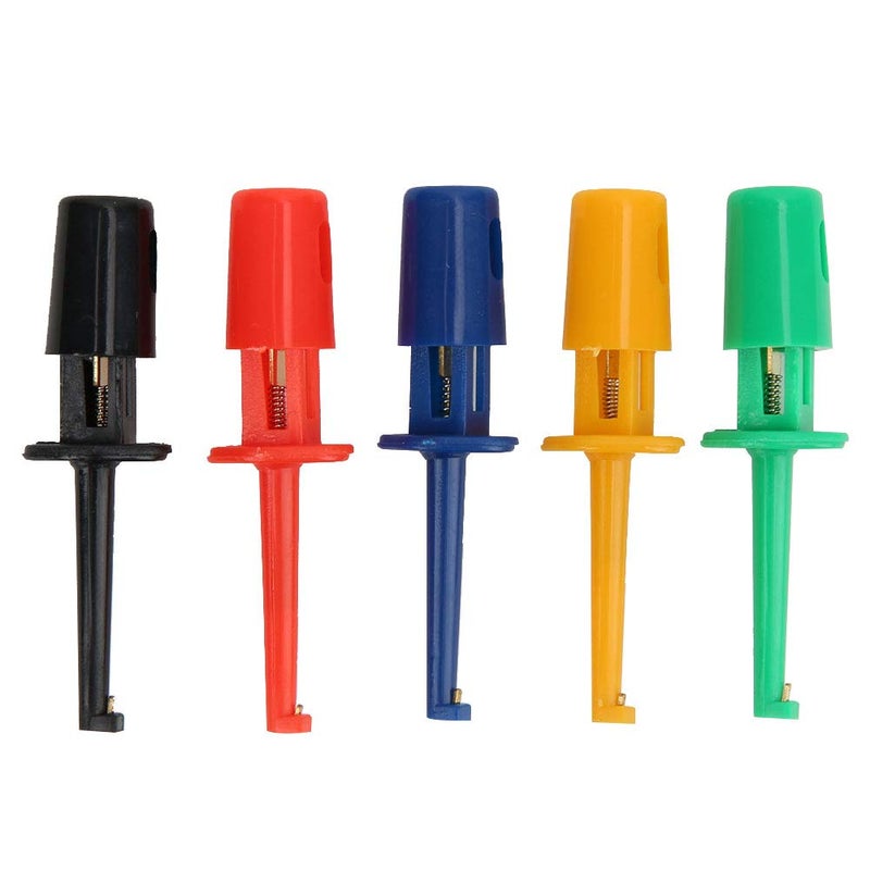 Multimeter Test Hook Clips 20Pcs Colorful Plastic for Electronic Testing IC Mobile Repair - Image 2