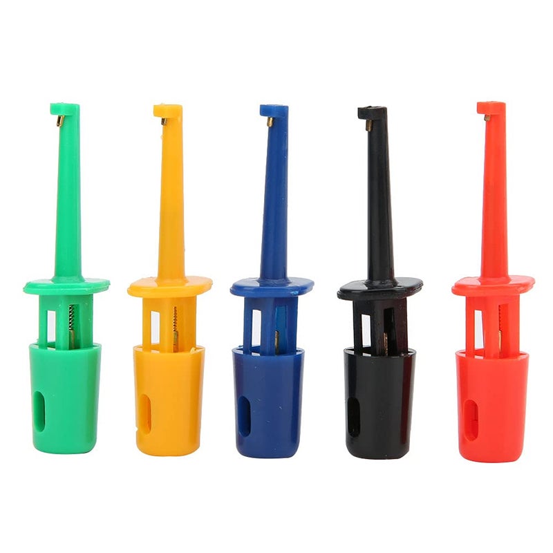 Multimeter Test Hook Clips 20Pcs Colorful Plastic for Electronic Testing IC Mobile Repair - Image 3