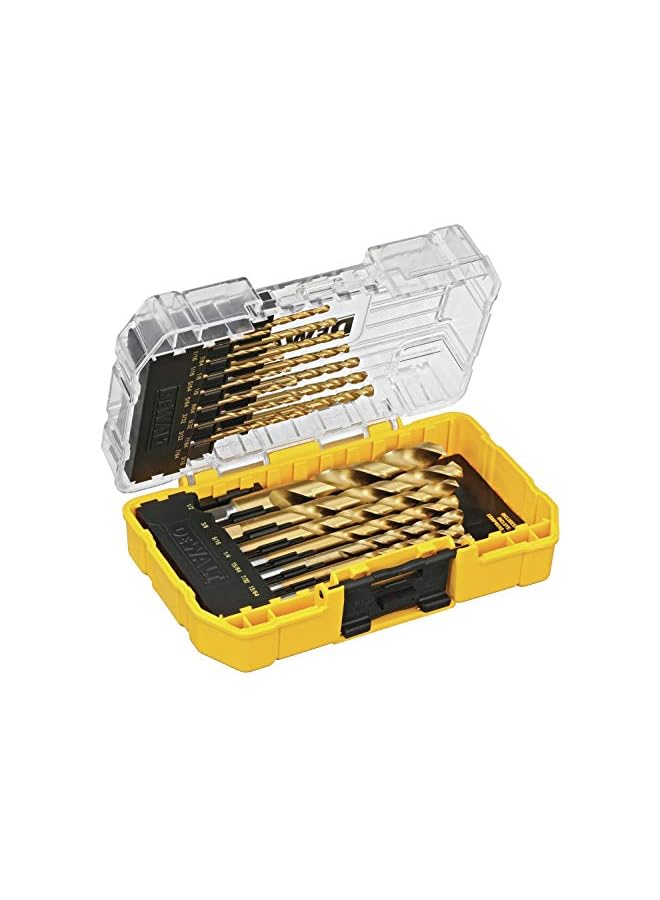 DEWALT Titanium Nitride Drill Bit Set, 21-Piece (Dw1342) - Image 2
