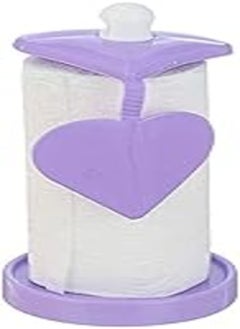Lamsa Plast Lamsa plast Heart Plastic Napkins Holder, 12 x 12 - Multi Colors 