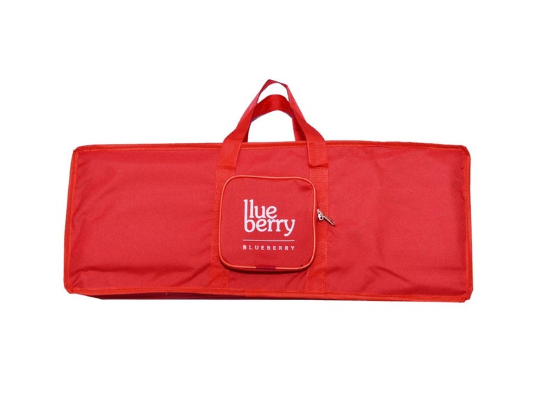 Blueberry KB-10 Padded Gig cover Keyboard Bag Compatible with Casio SA-46, Casio SA-47 & Casio SA-50 Digital Keyboard (Red) - Image 5