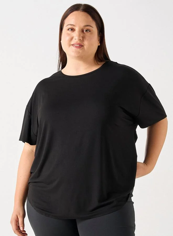 ADOT by Splash Crew Neck T-shirt with Short Sleeves