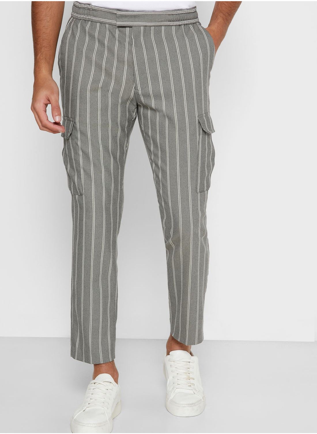 Topman clearance striped trousers