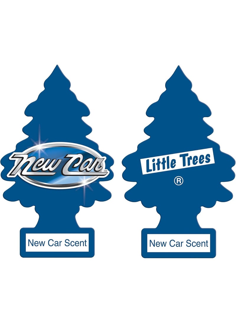 Little Trees Hanging Paper Car Air Freshener, New Car Scent | Long-Lasting Car Perfume & Odor Eliminator - Image 2