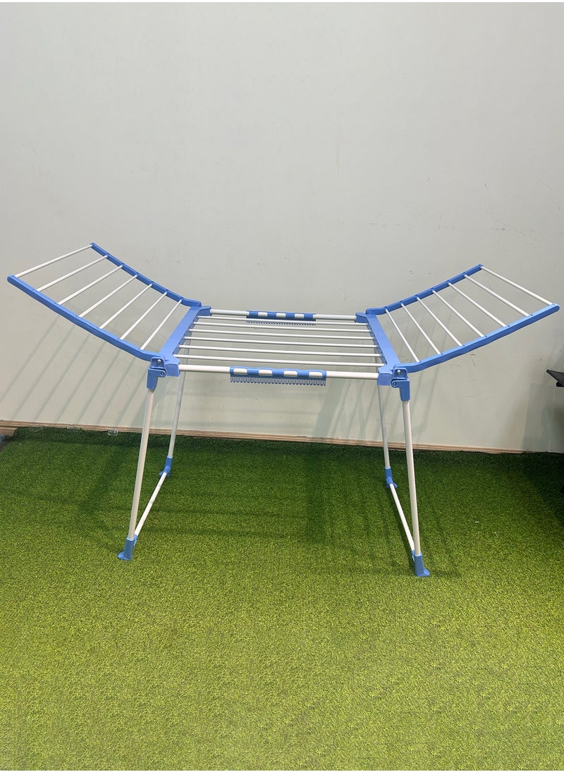 MHD Multifunctional Floor-Standing Clothes Drying Rack Wing-Shaped Foldable Drying Rack  - Image 2