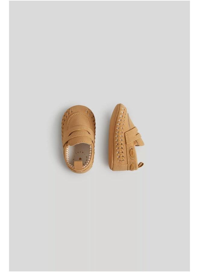 mothercare Tan Boat Pram Shoes  - Image 3