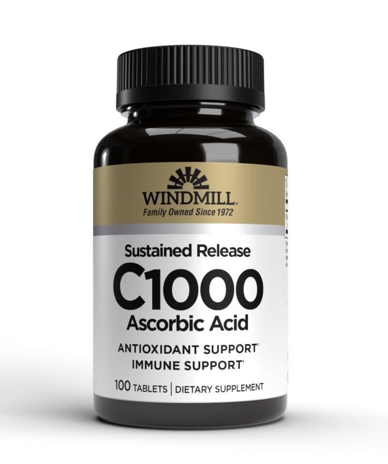 Windmill Vitamin C1000 Tablets Sustained Release 100 Tablets