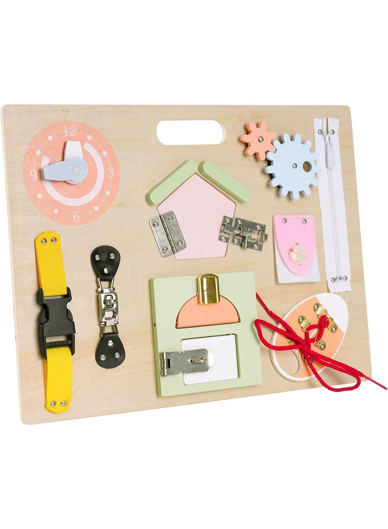 Factory Price مجموعة لوح مشغول خشبي للأطفال أندرو 12 في 1 بسعر المصنع - Image 1