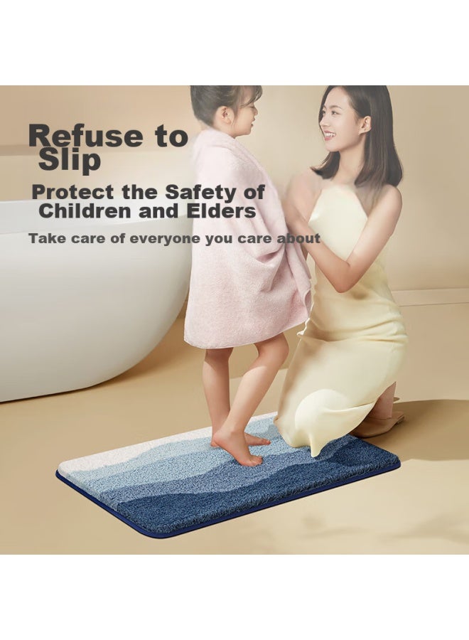 Dajiang Bathroom Mat, Entrance Doormat, Absorbent Floor Mat, Non-slip Mat For Bathroom, 40x60cm - Image 5