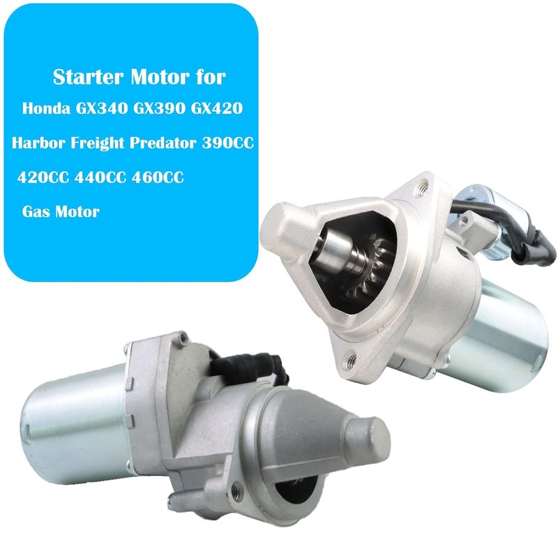 RAROZEEK GX390 Starter Motor for Honda GX340 Electric Start Toro Dingo 11-13HP - Image 5