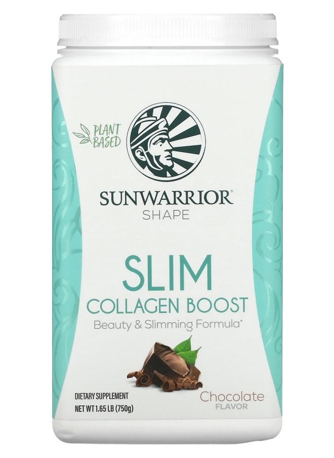 Sunwarrior Shape Slim Collagen Boost Chocolate 1.65 lb (750 g) 