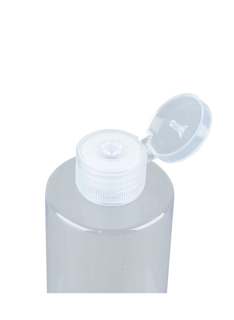 DAISO One-Touch Clear Plastic Refill Bottle, 300 ml, Easy-Open Cap - Image 3