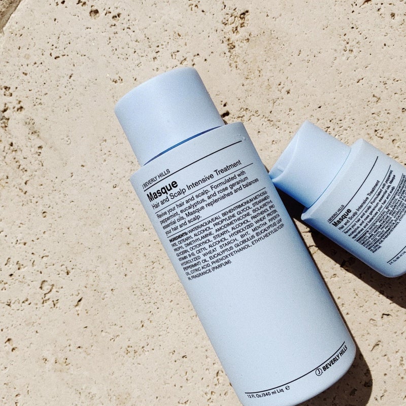 J Beverly Hills Blue Hair Mask with Eucalyptus Oil for Scalp Treatment, 3 Oz - Image 4