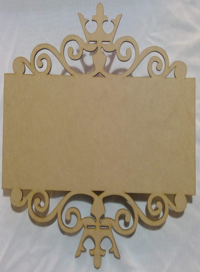 ماستر لوحة اسم المنزل الرئيسية مصنوعة من خشب MDF بسماكة 5 مم (بني خشبي) - Image 2