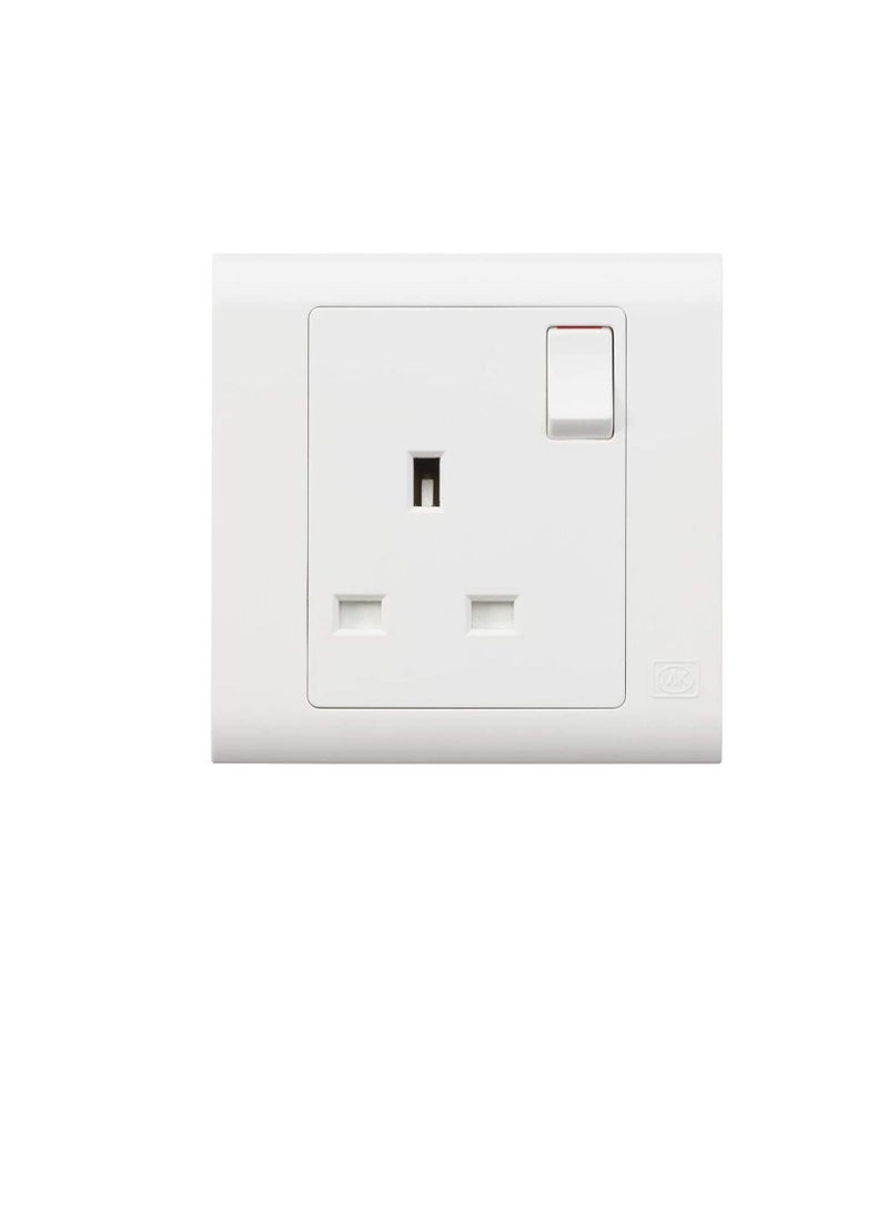 ام كي MK Essentials 1 Gang SP مع محطات أرضية مزدوجة - Image 1