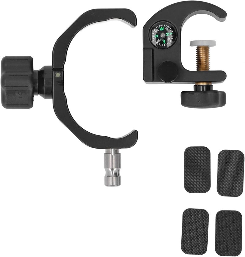 Collector Bracket with for iHand30, GPS RTK MoPortable Range Pole Holder, ized Aluminum Bracket with Metal Ss for Fieldwork and Surveying - Image 1