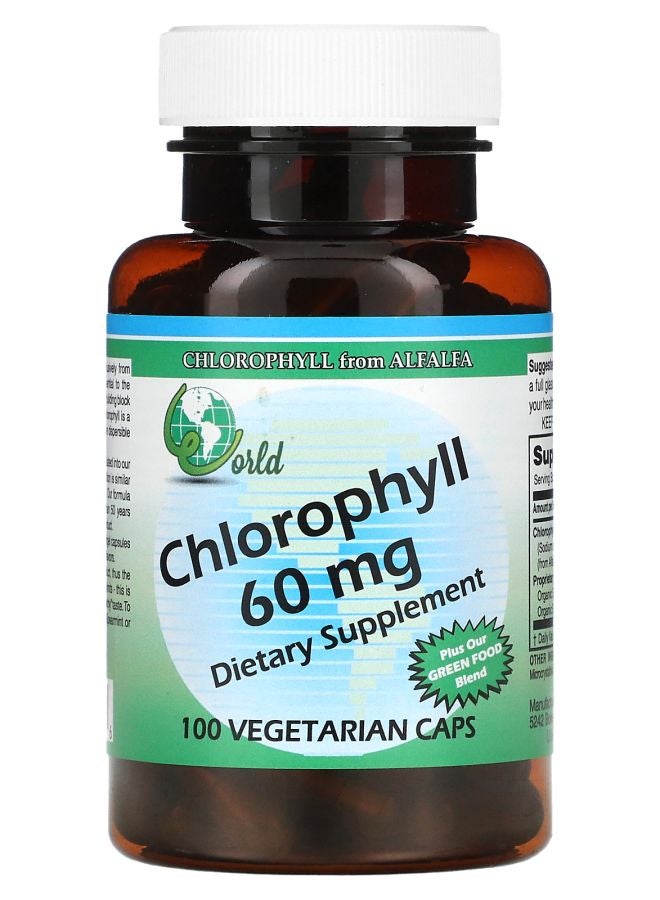Chlorophyll 60 mg 100 Vegetarian Caps