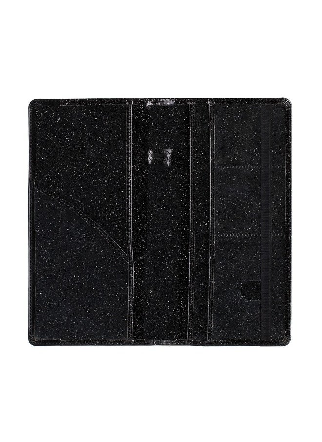 Generic Car ID Protective Case, Car Registration and Insurance Holder, Leather Vehicle Organizer for Driver's License, ID, Key Information Cards with Elastic Band Closure, Black  - Image 5