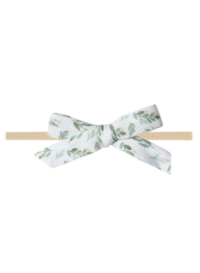 Copper Pearl Copper Pearl Baby Bows: Stylish Headbands for Baby Girls, Premium Soft and Stretchy Baby Headbands, Perfect for Newborns, Trendy Designs - Fern - Image 1