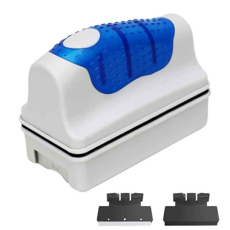 Jasonwell Magnetic Aquarium Fish Tank Glass Algae Glass Cleaner Scrubber Floating Clean Brush(XL) - Image 1