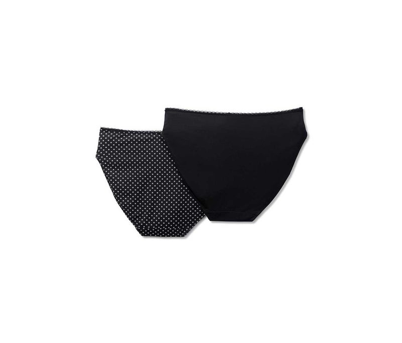 Tchibo Women 2 Pcs Pull On Panties, Black - Image 3