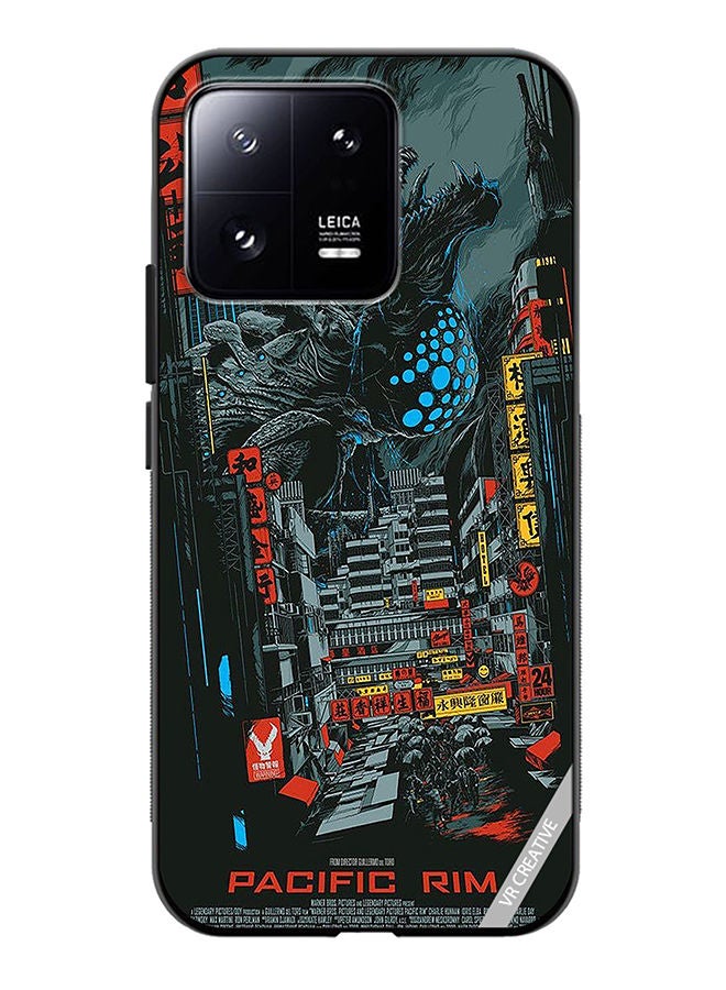 VR CREATIVE Protective Case Cover For Xiaomi 13 Pacific Rim Design Multicolour - Image 1