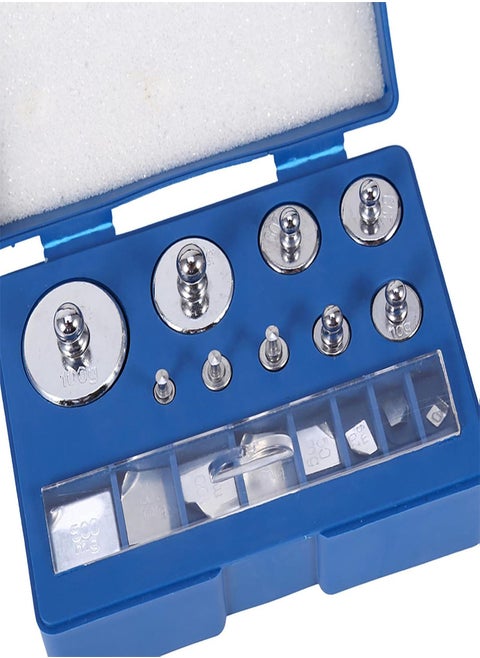 Calibration Weights,Steel Precision Scale Calibration Weight Kit | Calibration Weight For Digital Scale Balance Science Lab Educational Weights