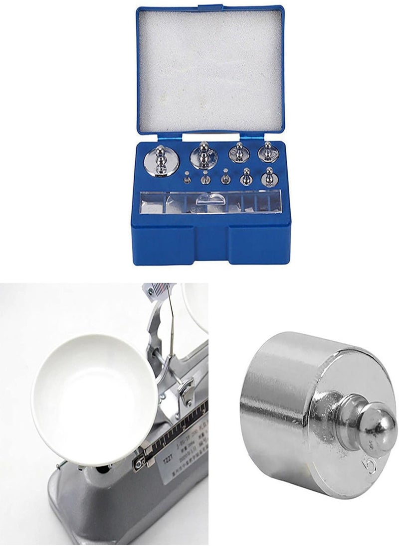 GGOOT - Calibration Weights,Steel Precision Scale Calibration Weight Kit | Calibration Weight For Digital Scale Balance Science Lab Educational Weights - Image 1