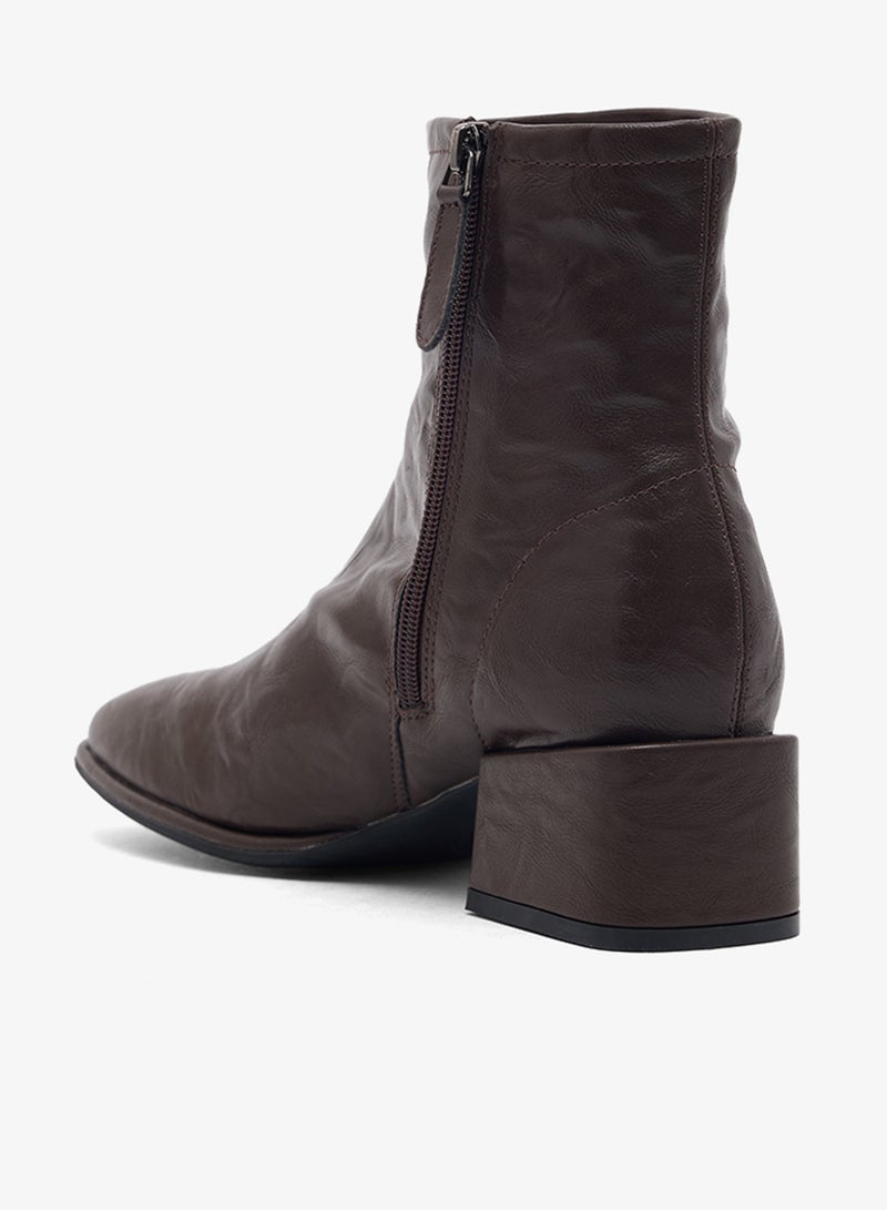 ELLA Block Heel Chelsea Boots - Image 3