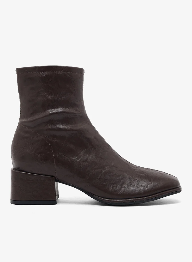 ELLA Block Heel Chelsea Boots