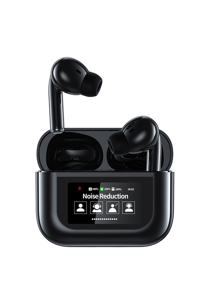 Generic YW07 TWS Wireless Earbuds Touch Control LCD Screen Earphone with ENC Noise Cancelling Super Bass Premium Sound Long Battery  - Image 2