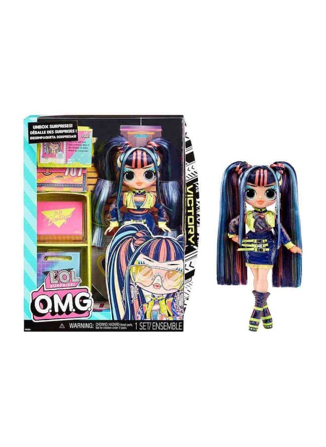 L.O.L. SURPRISE! Omg Series Victory Doll With Accessories (25 Cm, 10 Pieces)  - Image 1