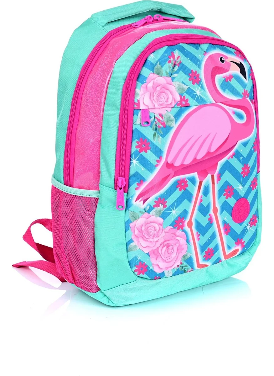 كورال هاي 23411 Flamingo Patterned 5-Piece School Backpack Set