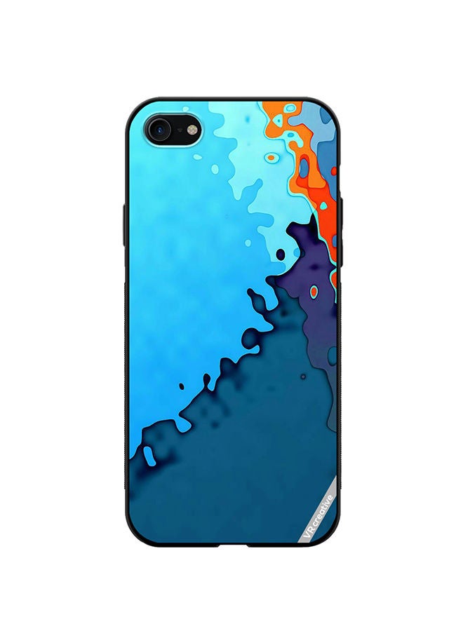 VR CREATIVE Protective Case Cover For Apple iPhone SE (2022) Multicolor Design - Image 1