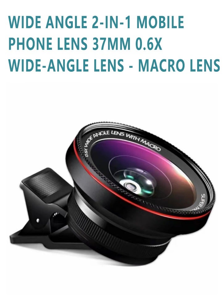 Mobile phone rear camera magnifying glass, lens clip  - Image 1