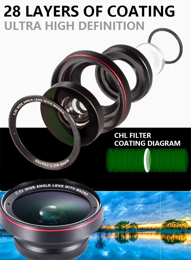 Mobile phone rear camera magnifying glass, lens clip  - Image 5
