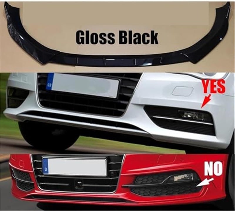 Wivplex Front Bumper Splitter Lip for A3 2012-2016 - Image 4