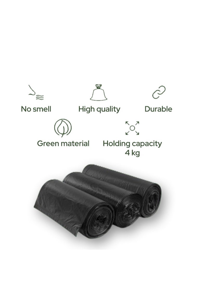 Nure Nure, Bio-Degradable Purity In Disposal Garbage Bag,30 Gallons, 20 Pcs, 60cmx90cm,Pack of 2  - Image 3