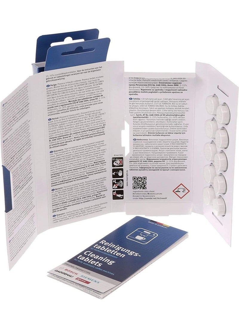 BOSCH Oil Cleaning Tablet for Cleaning Coffee and Espresso Machines Tablet Cleaner  - Image 3