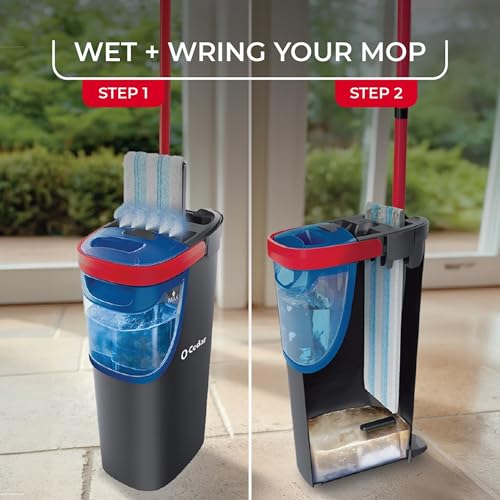 o cedar O-Cedar Genuine H2prO Mop Pad (Pack of 1) | Machine Washable | Reusable Refill | Microfiber Mop Head Replacement | Removes 99% of Bacteria - Image 2