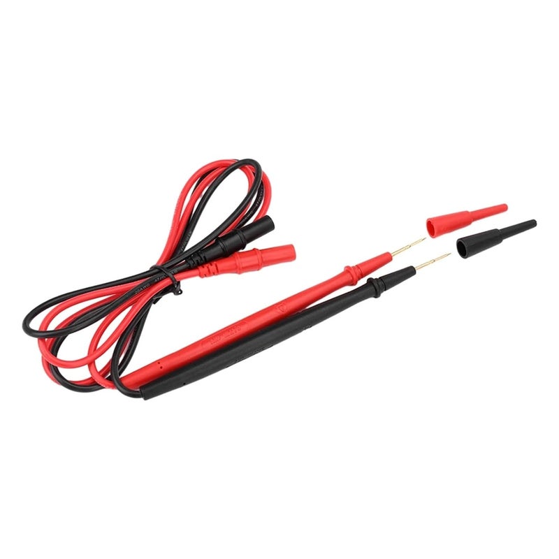 Alligator Clips with Wires 6Pairs Universal Multimeter Probe 10A/20A 1000V Probe Test Lead Digital Multimeter Pointer Multimeter Tester Lead Probe Wire(6pair 90cm 20A) - Image 2