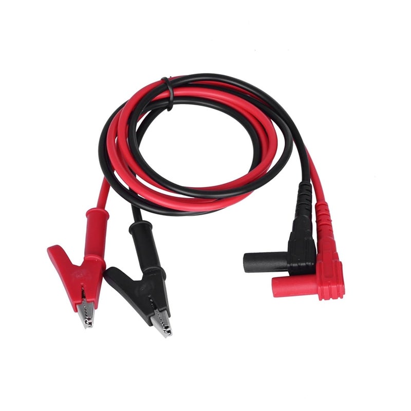 Alligator Clips with Wires 6Pairs Universal Multimeter Probe 10A/20A 1000V Probe Test Lead Digital Multimeter Pointer Multimeter Tester Lead Probe Wire(6pair 90cm 20A) - Image 1