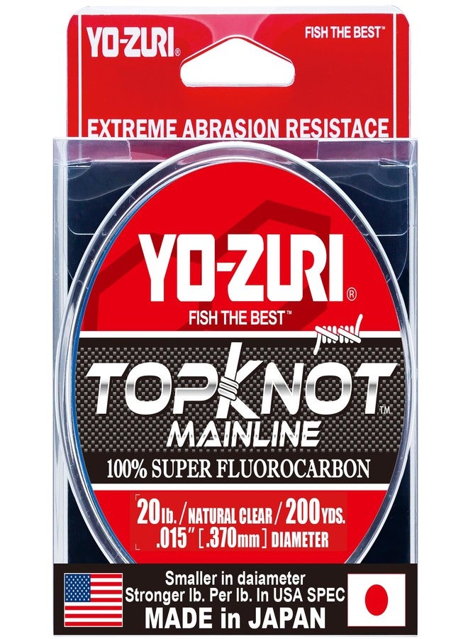 DUEL Yo-Zuri Topknot Mainline 1000Yds 20Lbs (0.370mm) Natural Clear - Image 1